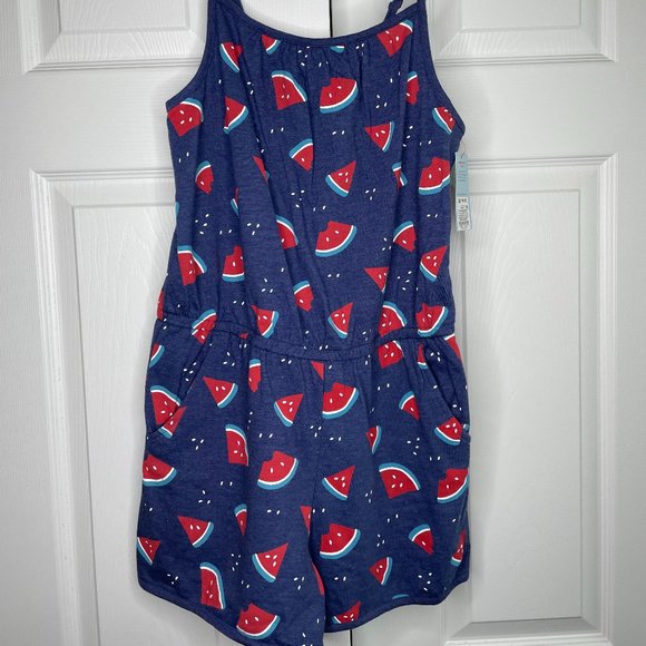 Cat Jack Other Girls Cat Jack Watermelon Romper Size Xl 416